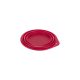 Trixie Travel Bowl – összecsukható szilikon utazó tál kutyáknak (0,5 l / Ø14 cm), (piros)