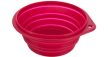 Trixie Travel Bowl – összecsukható szilikon utazó tál kutyáknak (0,5 l / Ø14 cm), (piros)