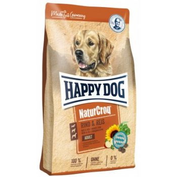 Happy Dog NaturCroq Adult Rind & Reis – Marha & rizs 4 kg