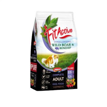   FitActive PURE 3 kg Hypoallergenic Wild Boar&Rosehip (vaddisznó, csipkebogyó)