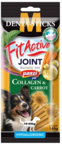 FitActive Denta-Sticks Joint M kollagén-sárgarépa fogápoló rágórúd kutyáknak, 150 g