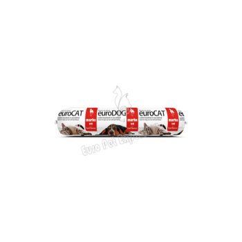 EURO DOG marha ízesítésű szalámi rúd kutyáknak és macskáknak, 1 kg-os kiszerelés