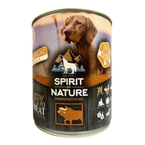 Spirit of Nature Hypoallergenic DOG Bivaly - (Buffalo) 800g