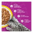 Whiskas szárnyas aszpikban nedves macskaeledel, 12 x 85 g-os alutasakos multipack